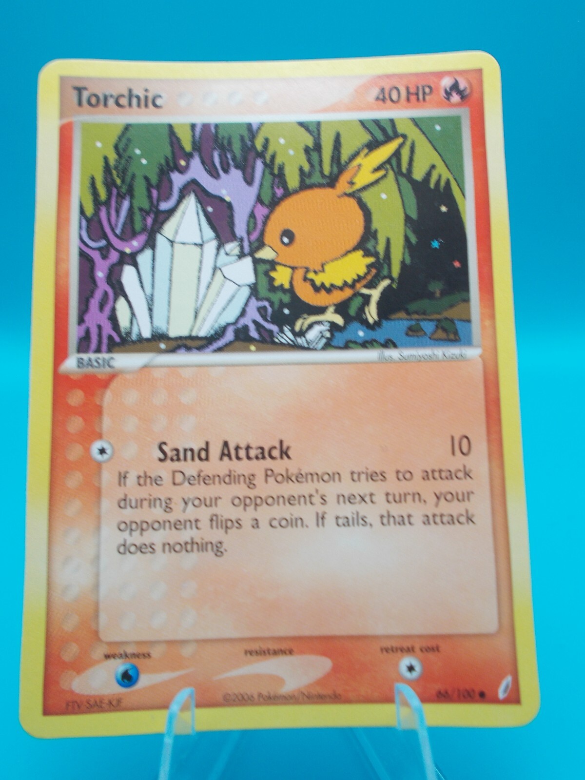 Torchic 66/100 Crystal Guardians Pokémon TCG Regular Lightly Played