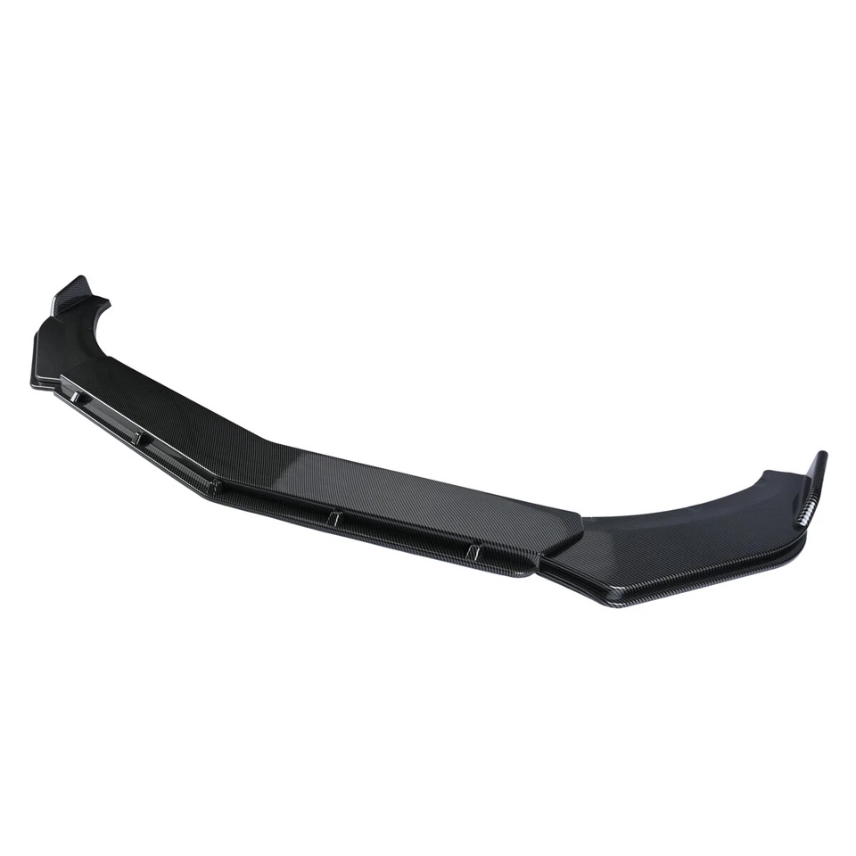 For BMW 520i 528i 535i Front Bumper Lip Splitter + Side Skirt Carbon Fiber Foto 4 de 4