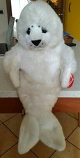 Peluche Trudi - Foca bianca - altezza 40 cm – usato