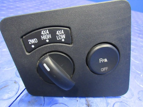 08-10 Ford F-250 F-350 Super Duty 4X4 4WD Selector Switch Bezel OEM Black 2801 - Picture 4 of 7