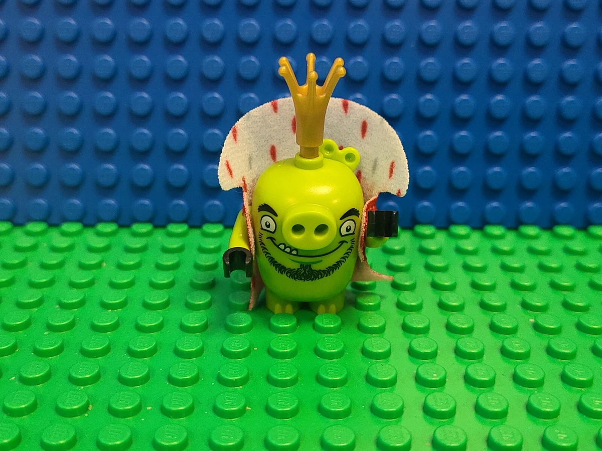 Lego King Pig Minifigure Angry Birds Movie 75826 ang019 CMF HTF Lot Rare HTF