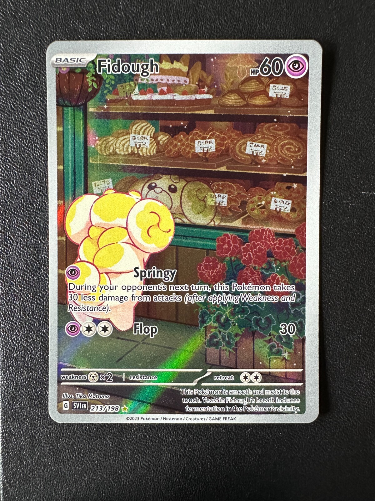 POKEMON TCG - SCARLET & VIOLET BASE - FIDOUGH 213/198