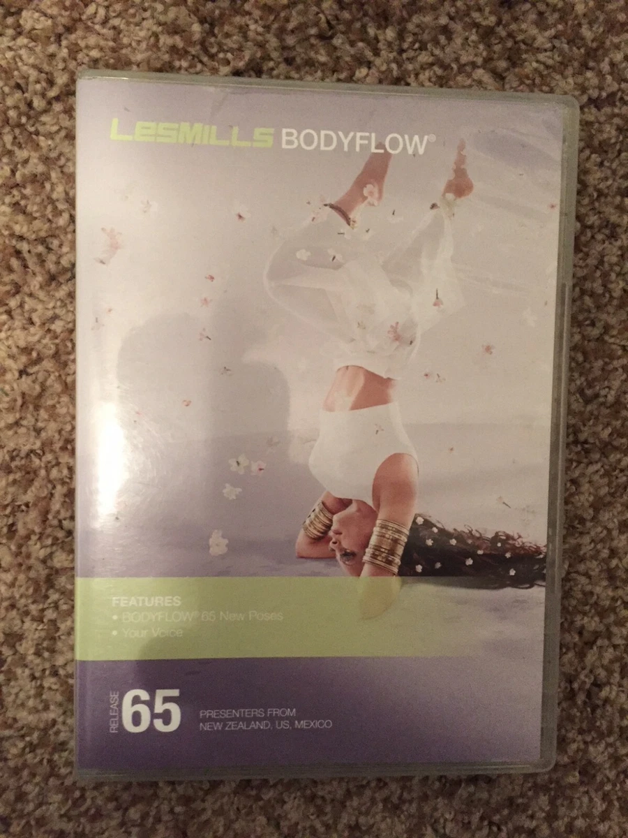 Les Mills BODYFLOW 65 DVD, CD, Notes body flow balance bodybalance