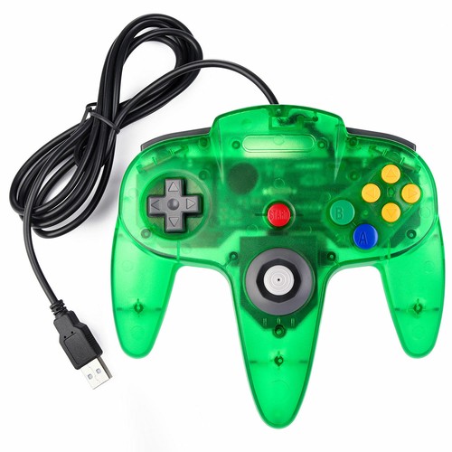 Retro Wired USB N64 Game Controller Joystick for Nintendo N64 Console System - Picture 13 of 30