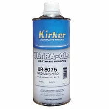 1 qt Kirker Automotive Ultra-Glo Medium Urethane Reducer UR-8075 - Paint Thinner