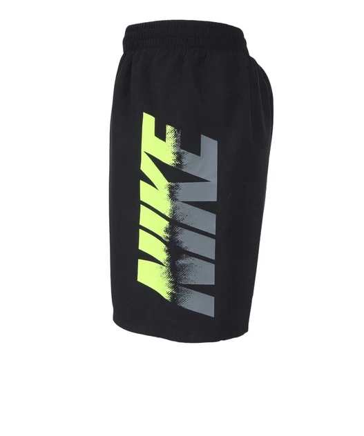 Nike Enfant Boxer De Plage/Piscine Art. NESSF790 001 Noir Mod. 7 Volley Short - Photo 4/4