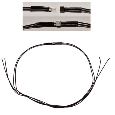 Micro Steckverbinder RM 1.0 2-polig mit Kabel Stecker + Buchse 10 Stück S222