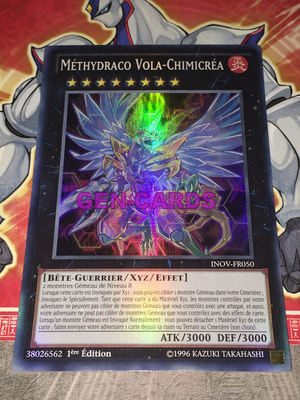 Yu Gi Oh Karten METHYDRACO FLIEGT-CHEMIE INOV-FR050