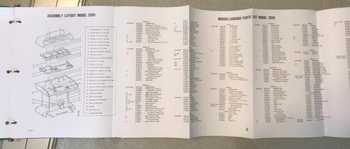 Service manual Thomas Organ Model 287 - 1776- 2001 - Picture 4 of 9