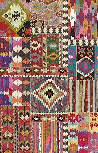 Vilber Tappeto Vinile, Shiraz DU 01, 100 x 155 x 0,22 cm (q3u)