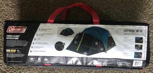 Coleman Carlsbad 4-Person Dome Tent with Screen Room - Picture 4 of 6