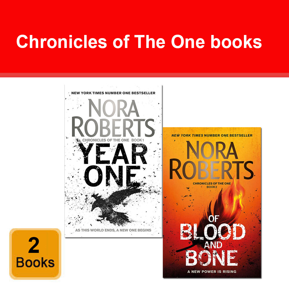 Chronicles of The One book 1-2  Nora Roberts 2 Books Collection Set Pack NEW