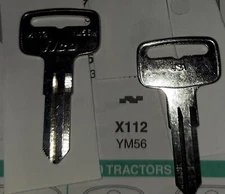 Yamaha  X112, YM56, (1) Key Blank.