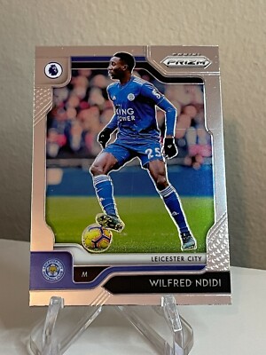 Wilfred Ndidi 2019-20 Panini Prizm EPL Premier League Soccer #76 Leicester 2020