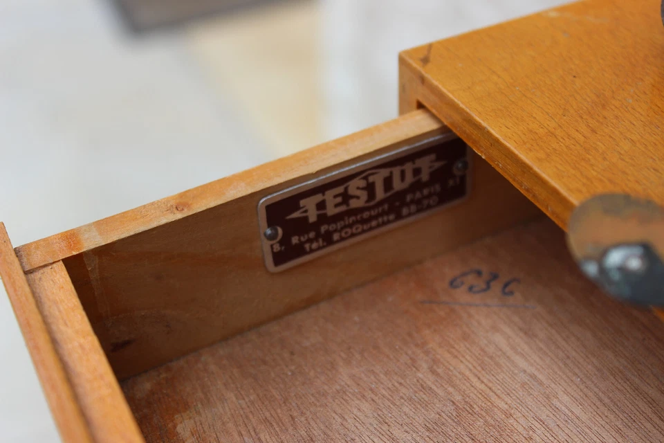 *ANCIENNE BALANCE TESTUT TREBUCHET avec Quelques POIDS déco vitrine - Photo 4/4