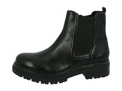 Tom Tailor 2190502 Damen Stiefelette Chelsea Boots leichtes Warmfutter Gr.37-43