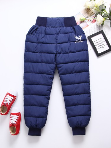 Kids Boys Girls Snow Wear Performance Pants Party Trousers Casual Unisex Warm - Picture 49 of 56