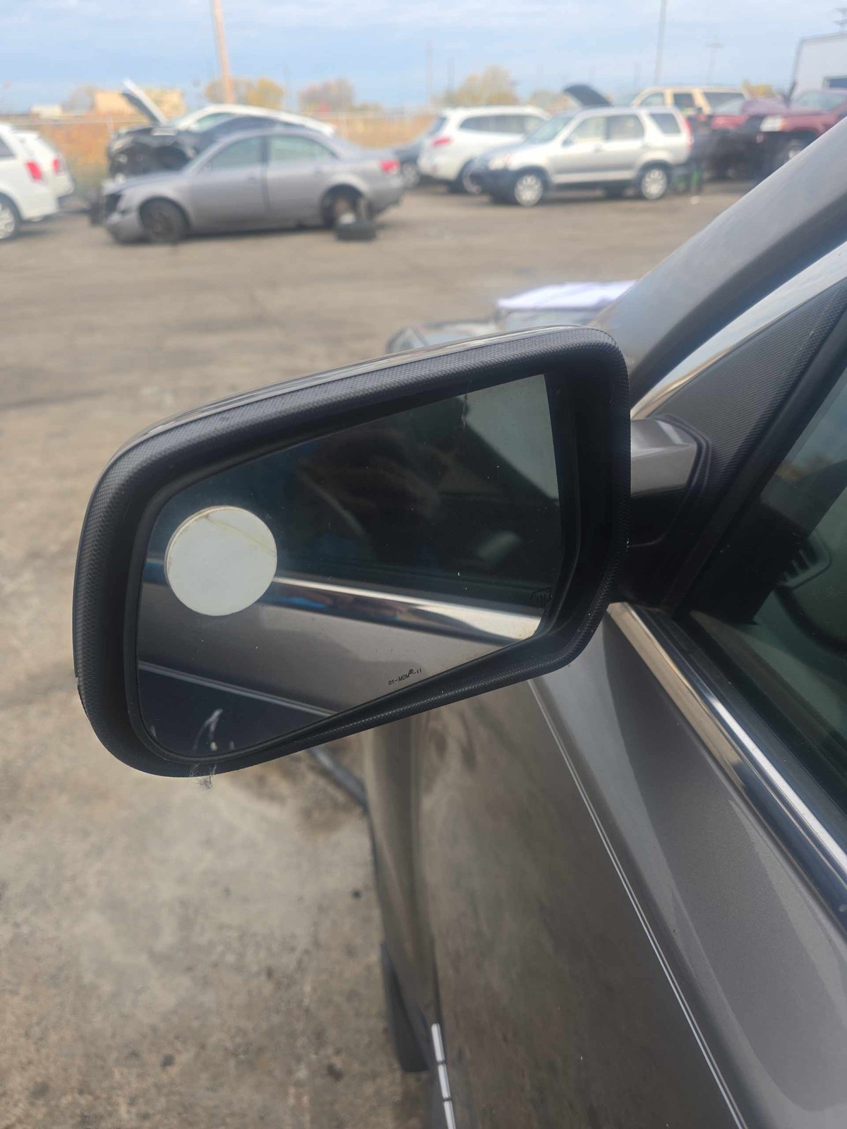 2010-2017 GMC TERRAIN LEFT QUARTER GLASS/WINDOW WITH PRIVACY TINT GLASS ONLY