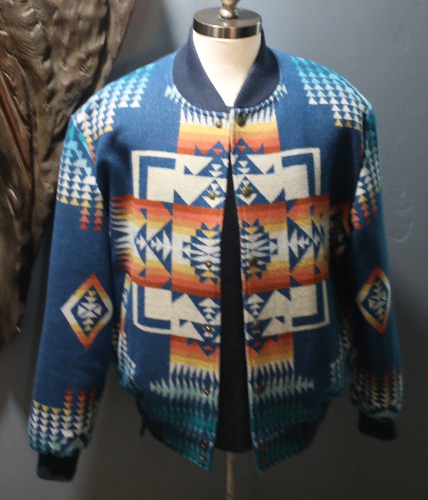 PENDLETON Turquoise CHIEF JOSEPH PATTERN BLANKET … - image 17