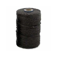 Irish Waxed Linen Thread 43665 Dk Chocolate Brown 50gr, 100y 4Ply Cord Crawford