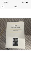 White Book Civil Procedure 2025 Vols 1 & 2