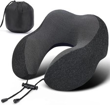 Memory Foam U-Shaped Travel Pillow Neck Support Head Rest Car Plane Soft Cushion