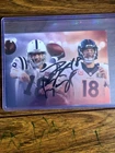 Peyton Manning #18 Autographed Signed 5x7 Broncos Colts NFL