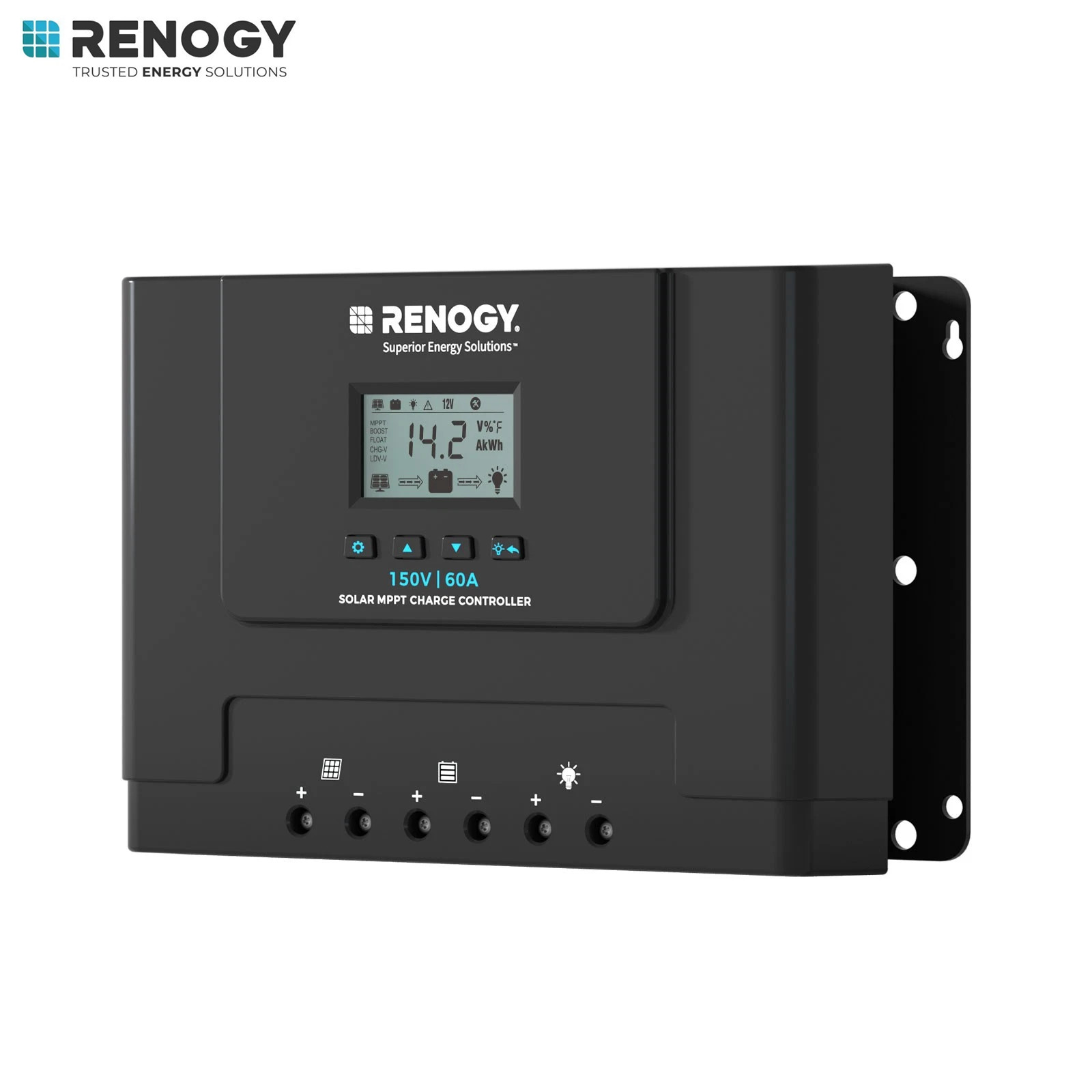 Renogy Rover Lite 12V/24V/36V/48V 60A MPPT Solar Charge Cont