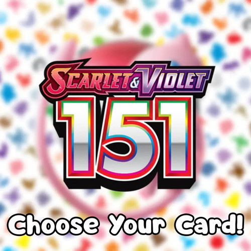 Pokemon Scarlet & Violet 151 Base Common & Uncommon - Pick Your Card