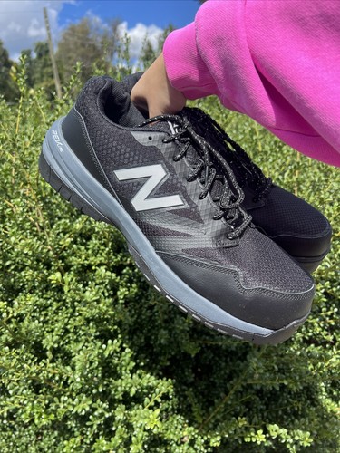 New Balance 589v1 Negro Compuesto Puntera de Seguridad Zapatos de Trabajo Tenis Hombres Talla 15 D - Imagen 13 de 15