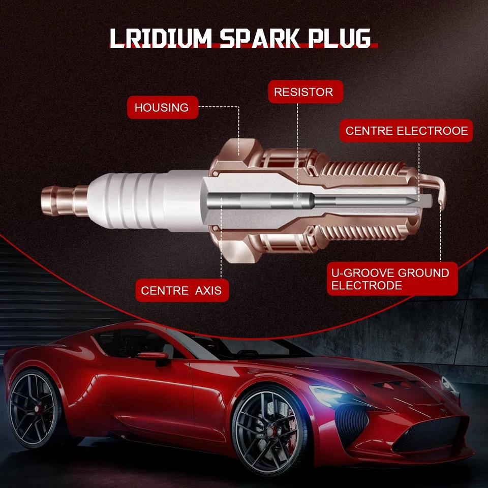 4pcs Ignition Coil & Spark Plug For 2012-2019 Toyota Prius C L4 1.5L UF316 - Изображение 4 из 4