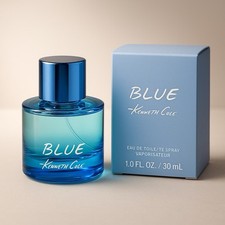 Kenneth Cole Blue Eau de Toilette Spray for Men 1oz 30ml NEW