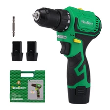 35N.m High Torque Cordless Drill 12V Brushless Motor 2-Speed Electric Power Tool