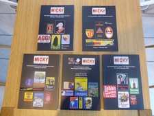 5 Micky Waue Auktionskataloge im Neuzustand von 2019- 2023 mit Ergebnislisten