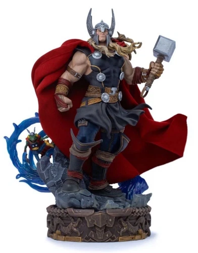 Statue Thor Unleashed Deluxe - Marvel Comics - Art Scale 1/10 - Iron Studios