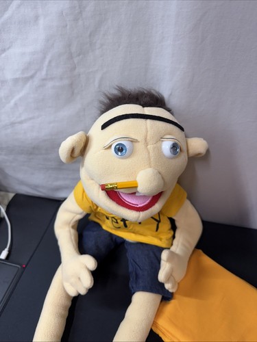 Jeffy Hand Puppet With Bag And Accessories• Brand New - Imagen 3 de 5