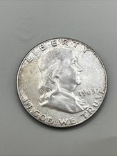 1963 50C Franklin Half Dollar