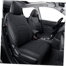 Tucson Car Seat Covers Custom 2022-2025 Tucson - Petrol Leatherette Black 