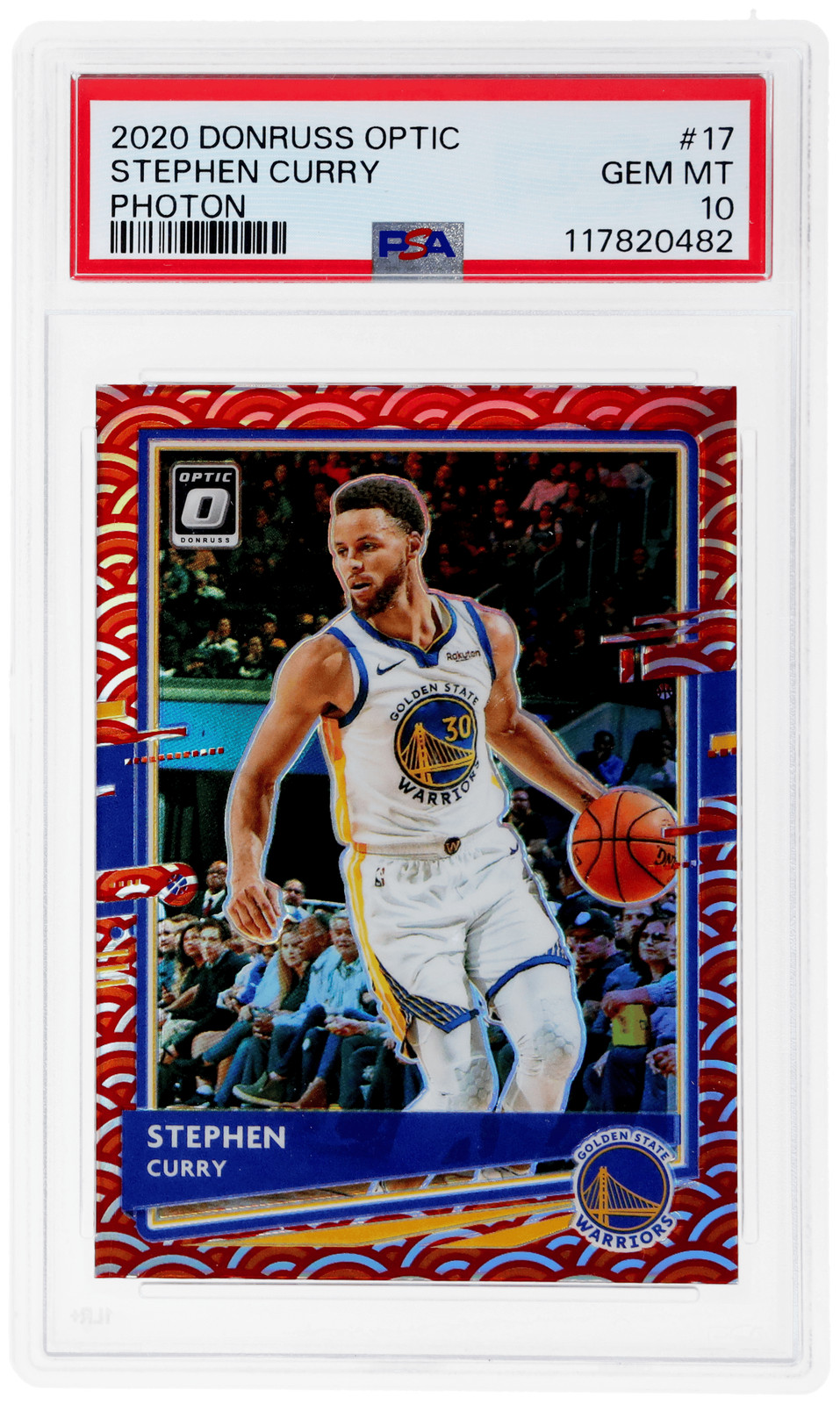 2020 Donruss Optic Stephen Curry Photon #17 PSA 10