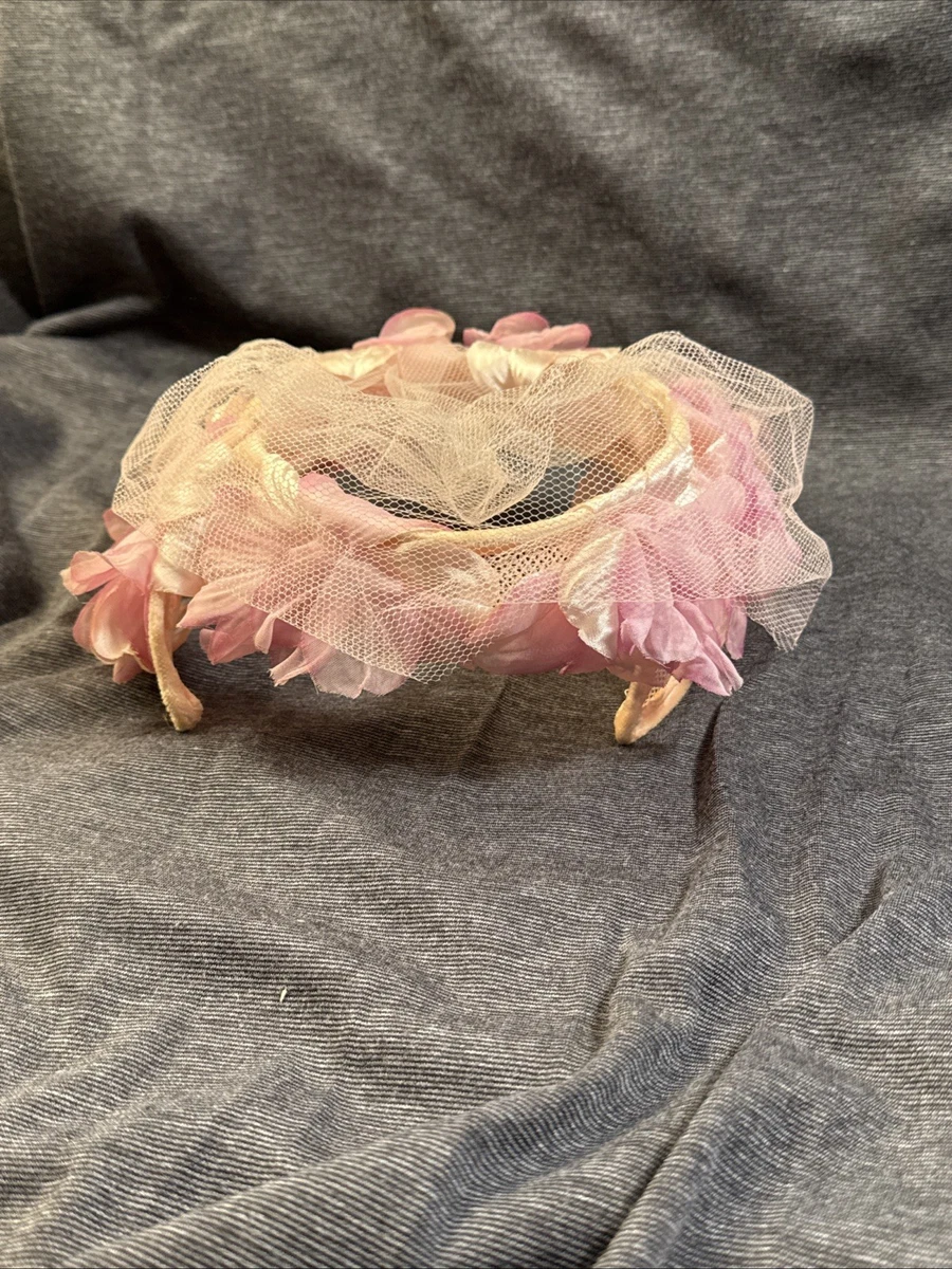 Pillbox Pink 1950s Vintage Hats for Women for sale | eBay display picture 2