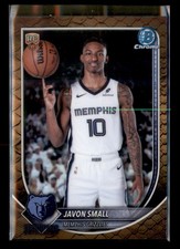 2025-26 Bowman Chrome #BCV-46 Javon Small Reptilian Rookie The BallCap Exec