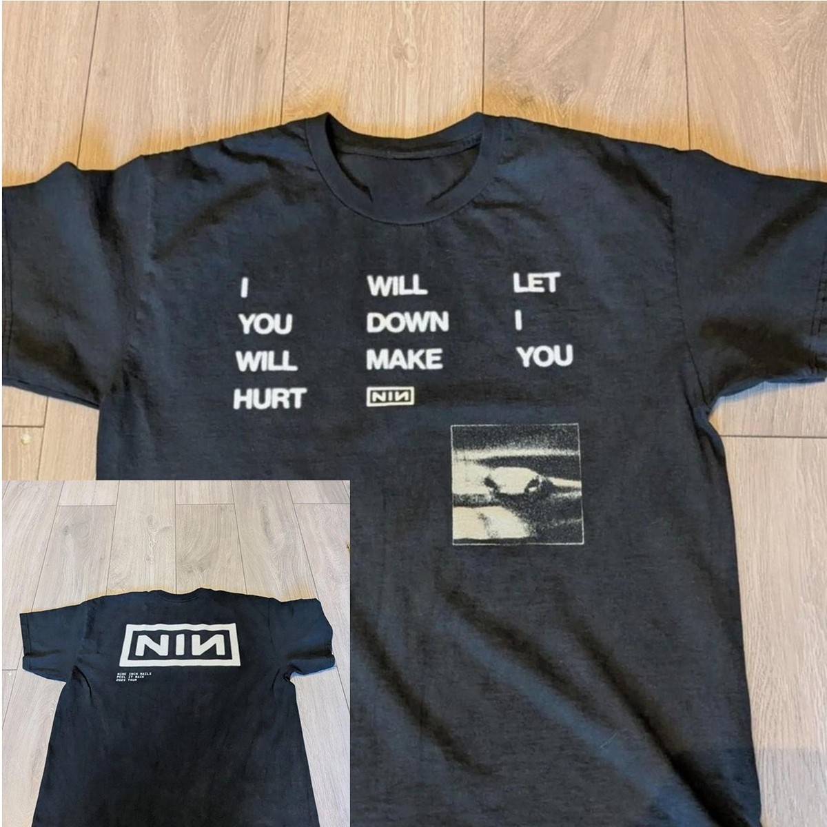 Nine Inch Nails TOUR 2025 Tシャツ Mサイズ Nine Inch Nails Peel It Back Tour 2025 3D T-shirt All Size