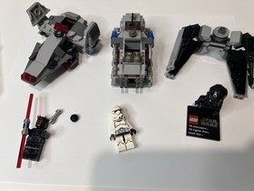 LEGO Star Wars Microfighter Lot Minifigures 75224, 75028, 9676, 75127, 30498