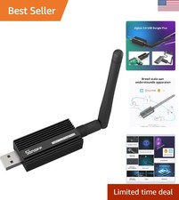 Aluminum Zigbee USB Dongle Plus-E - Robust Performance for Smart Home Automation