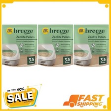 3 pack Purina Tidy Cats Breeze Unscented 99.9 Percent Dust Free, Multi Cat