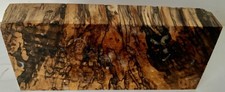 Stabilized Spalted Maple knife scales Pen Blank 1-pcs. 7/8 x 2 3/8 x5 1/4 5061