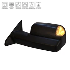 New Premium Fit Black Driver Side Door Mirror 68381773AD