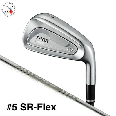 PRGR 03 Iron #5 M-40 SR-Flex N.S.PRO Spec Steel III Ver.2 Steel Shaft 2025 PSL