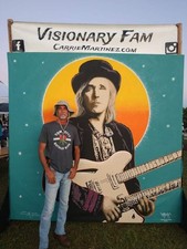 Tom Petty Ocala 10Ft X 10Ft Original Tom Petty Painting In Excellent Condition 
