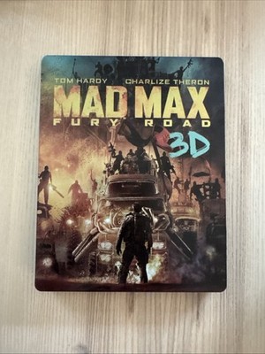 Blu-ray  -  Mad Max:  Fury Road   (Limit. Steelbook mit Blu-ray 3 D  + Blu-ray)